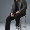 Stretch Woven Notable Jacke – Anthrazit