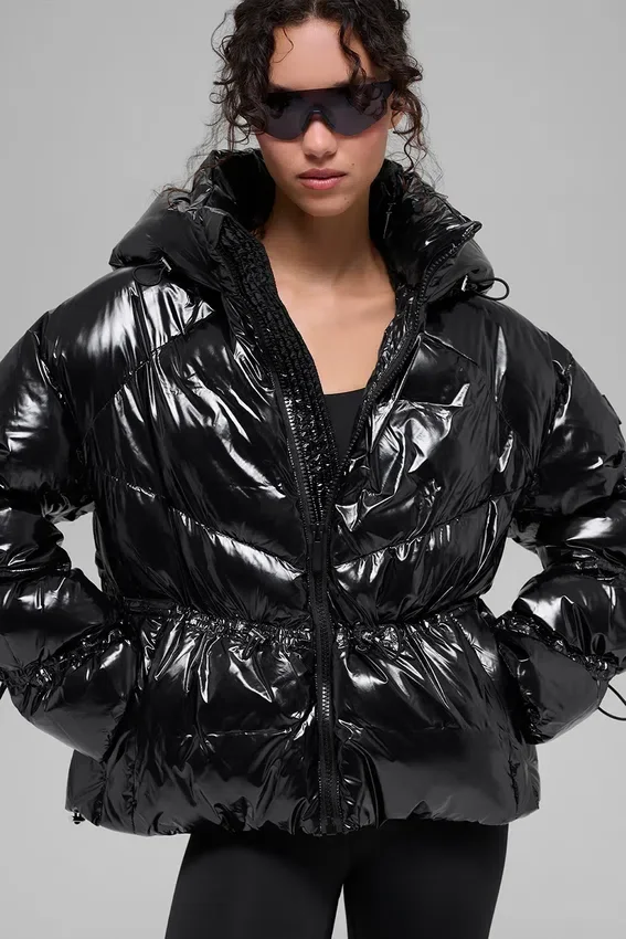Stunner-Daunenjacke – Schwarz
