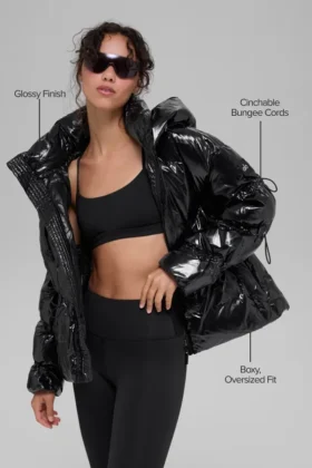 Stunner-Daunenjacke – Schwarz