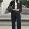 „Suit Up“-Hose (lang) – Schwarz