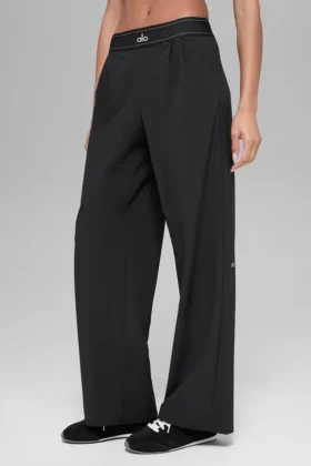 „Suit Up“-Hose (lang) – Schwarz