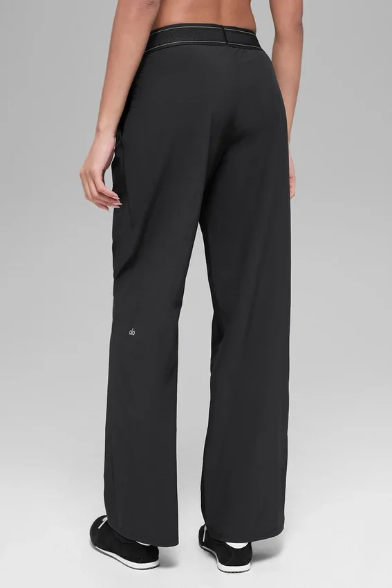 „Suit Up“-Hose (lang) – Schwarz