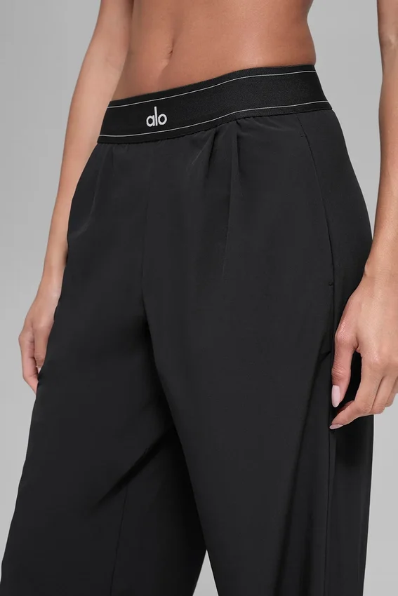 „Suit Up“-Hose (lang) – Schwarz
