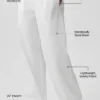 Suit up Hose (Regular) – Weiß/Schwarz