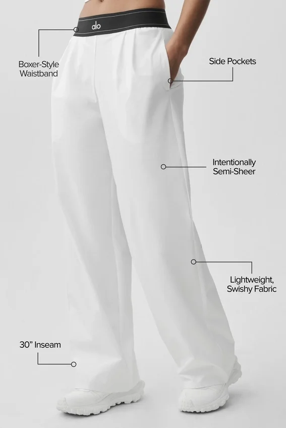 Suit up Hose (Regular) – Weiß/Schwarz