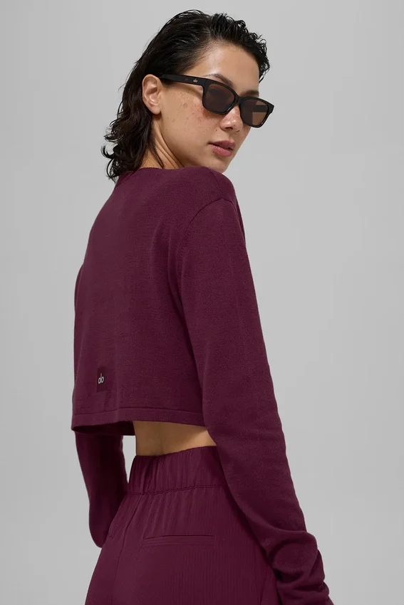 Supernatural Pullover – Burgunderrot
