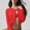 „Supernatural“ Pullover – Leuchtendes Rot
