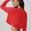 „Supernatural“ Pullover – Leuchtendes Rot
