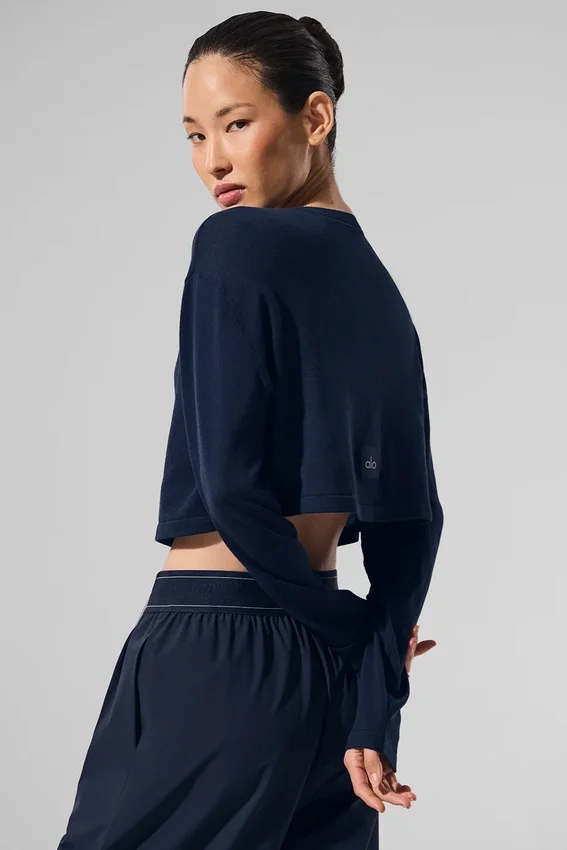Supernatural Pullover – Marineblau