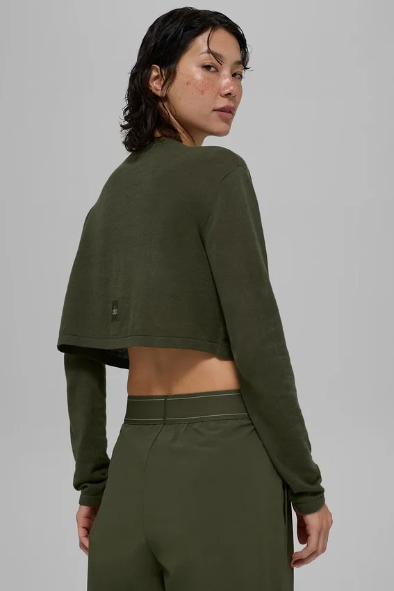 Supernatural Pullover – Olivgrün