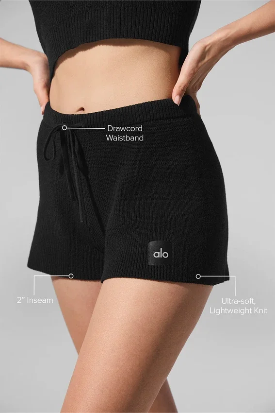 Supernatural Pullover Short – Schwarz