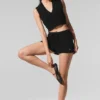 Supernatural Pullover Short – Schwarz
