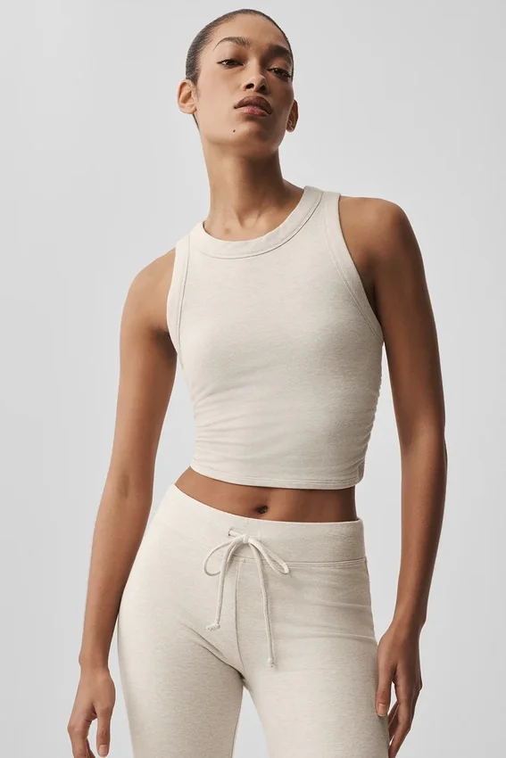 Sway-BH-Tanktop – Oatmeal Heather