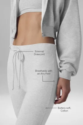 Sway Bootcut-Jogginghose – Athletic Heather Grey
