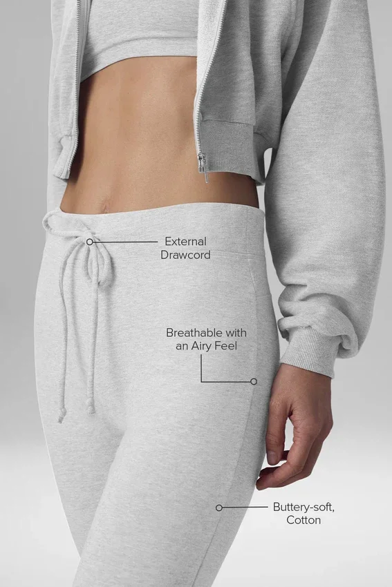 Sway Bootcut-Jogginghose – Athletic Heather Grey