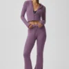 Sway Bootcut-Jogginghose – Plum Kiss