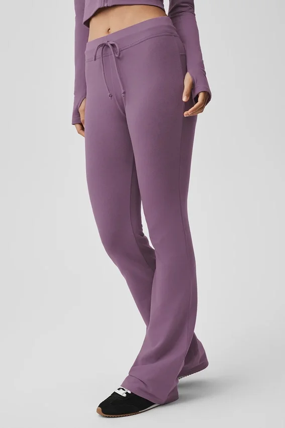 Sway Bootcut-Jogginghose – Plum Kiss