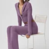 Sway Bootcut-Jogginghose – Plum Kiss