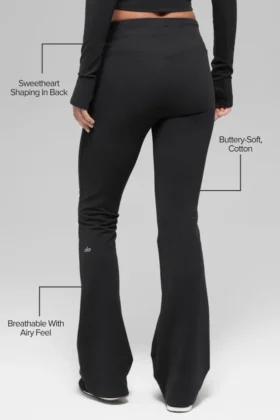 Sway Bootcut-Jogginghose – Schwarz