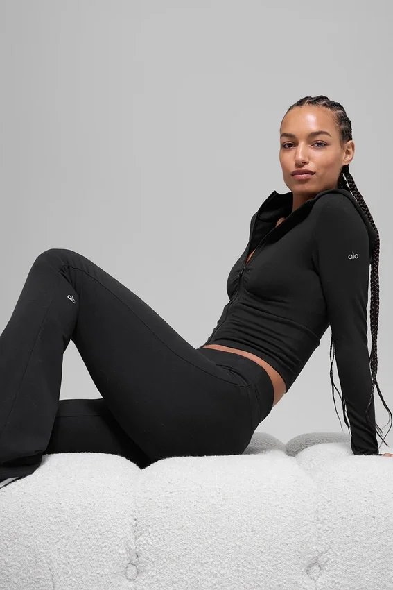 Sway Bootcut-Jogginghose – Schwarz