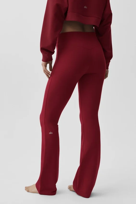 Sway Bootcut-Jogginghose – Summer Romance Red