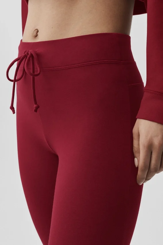 Sway Bootcut-Jogginghose – Summer Romance Red