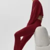 Sway Bootcut-Jogginghose – Summer Romance Red
