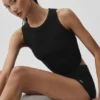 Sway Bra Top – Schwarz