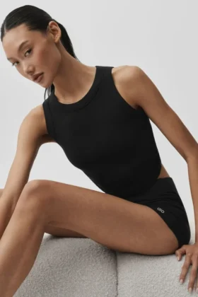 Sway Bra Top – Schwarz