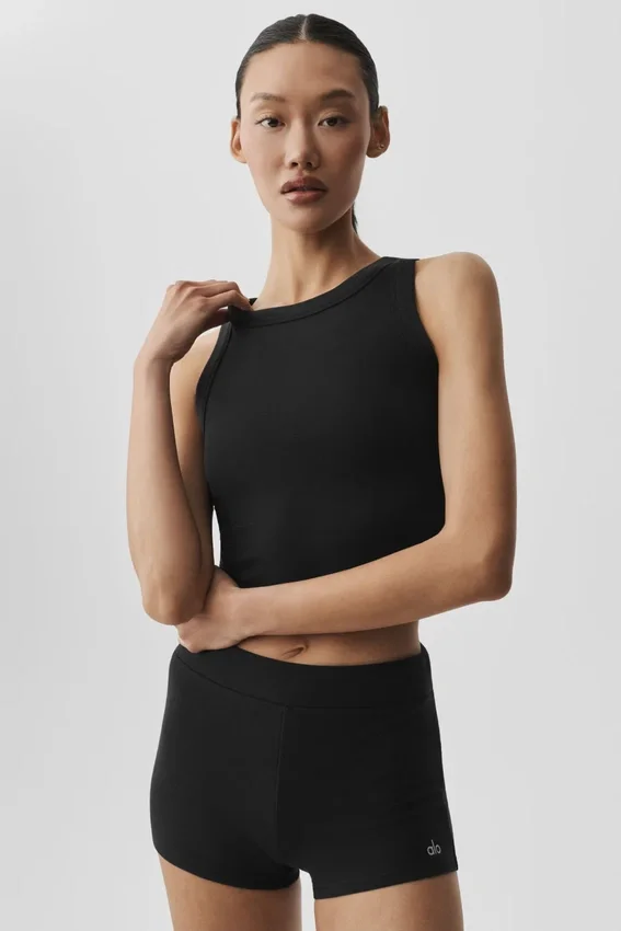 Sway Bra Top – Schwarz