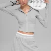 Sway Full-Zip-Hoodie – Athletic Heather Grey