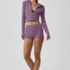Sway My Way Micro-Shorts – Plum Kiss