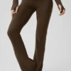 Sway Jogginghose mit Bootcut – Espresso