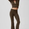 Sway Jogginghose mit Bootcut – Espresso