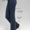Sway-Jogginghose mit Bootcut – Marineblau