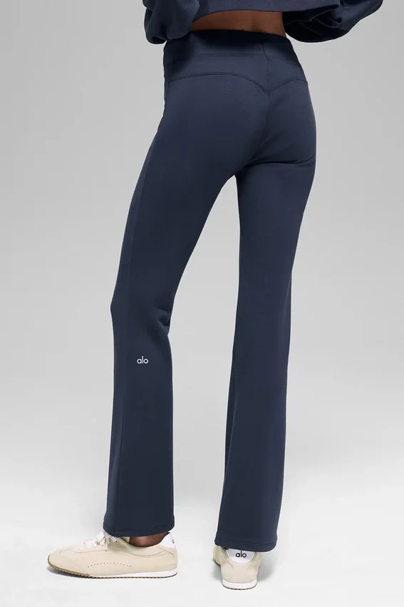 Sway-Jogginghose mit Bootcut – Marineblau