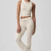 Sway-Jogginghose mit Bootcut – Oatmeal Heather