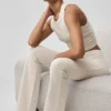 Sway-Jogginghose mit Bootcut – Oatmeal Heather