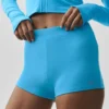 Sway My Way Micro-Shorts – Azurblau
