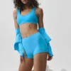 Sway My Way Micro-Shorts – Azurblau