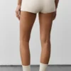 Sway My Way Micro-Shorts – Oatmeal Heather