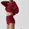 Sway My Way Micro-Shorts – Summer Romance Red