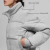 Sweatshirt-Puffer – Athletic Heather Grey