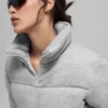 Sweatshirt-Puffer – Athletic Heather Grey