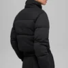 Sweatshirt-Puffer – Schwarz