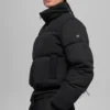 Sweatshirt-Puffer – Schwarz