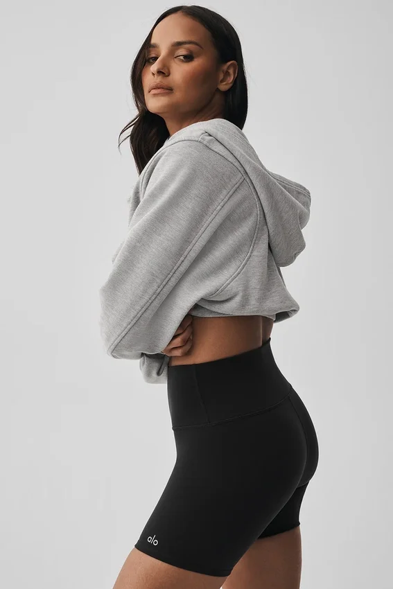 Sweet Escape Hoodie mit Reißverschluss – Athletic Heather Grey