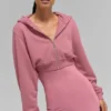 Sweet Escape Hoodie mit Reißverschluss – Pink Wild Rose