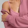 Sweet Escape Hoodie mit Reißverschluss – Pink Wild Rose