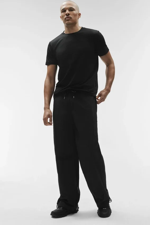 Takeaway Track Straight Leg Hose – Schwarz
